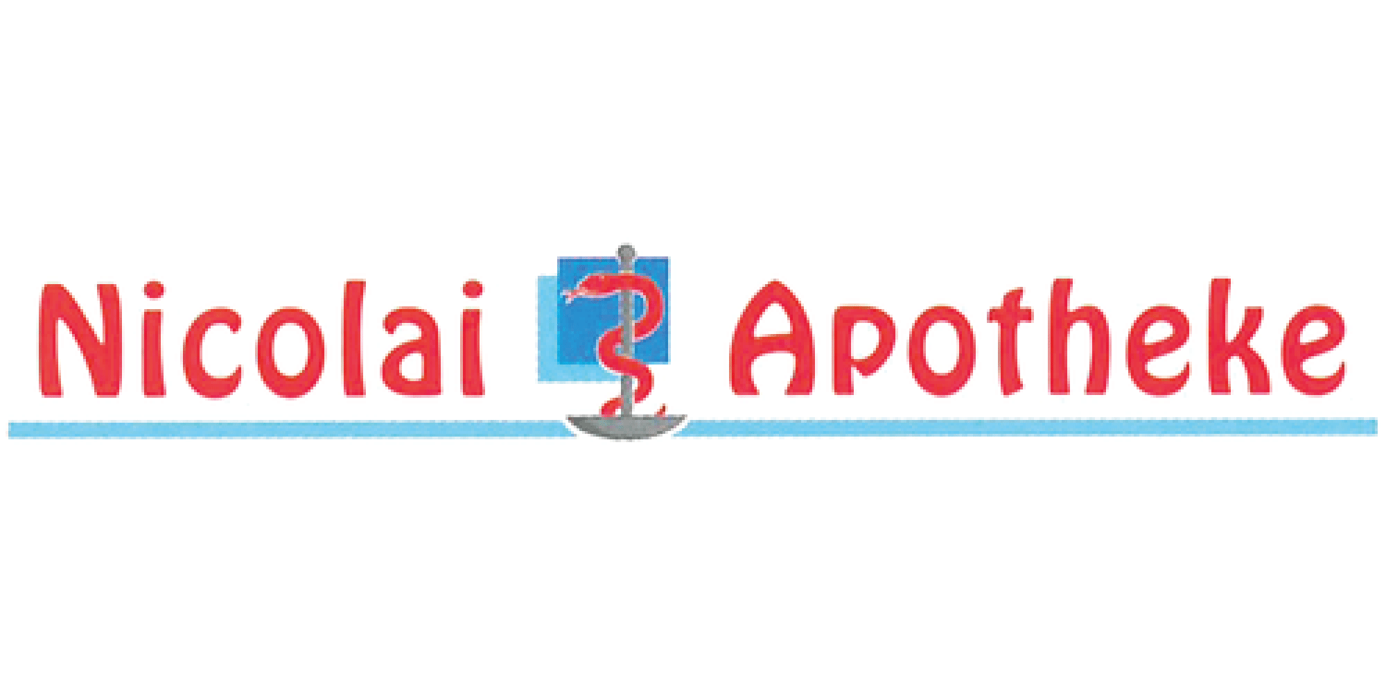 Logo der Nicolai-Apotheke in Grömitz als Erkennungszeichen der regionalen Gesundheitsberatung.